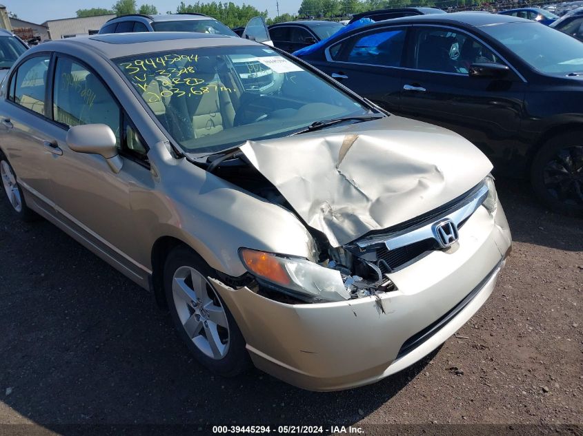 2008 Honda Civic Ex VIN: 1HGFA16888L113328 Lot: 39445294