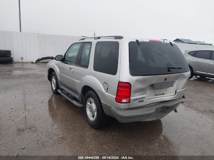 2002 Ford Explorer Sport VIN: 1FMYU60E72UD05203 Lot: 39445295