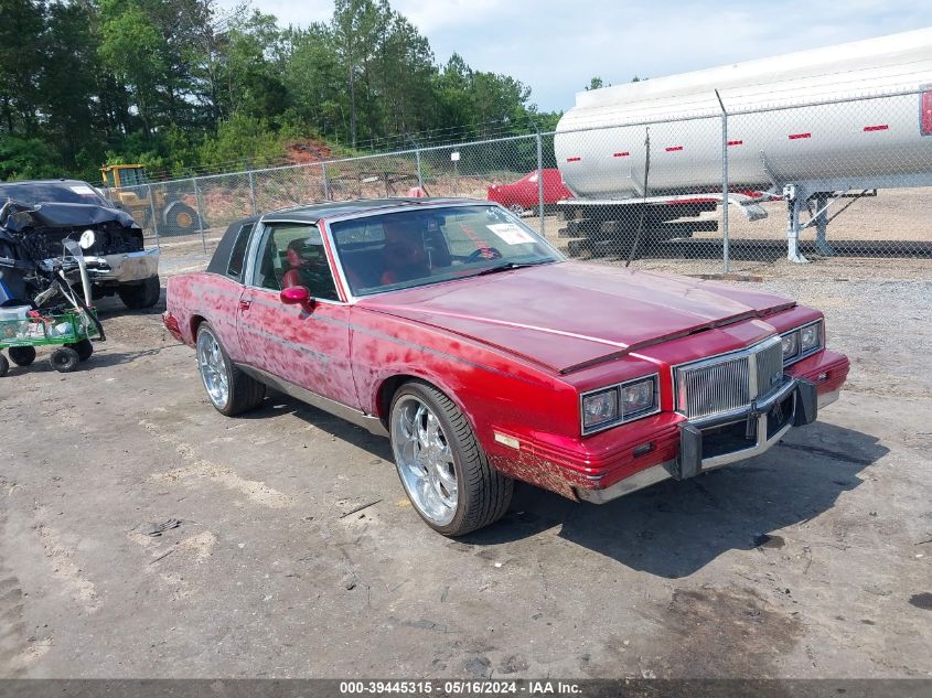 1985 Pontiac Grand Prix VIN: 2G2GJ37A9F2277902 Lot: 39445315