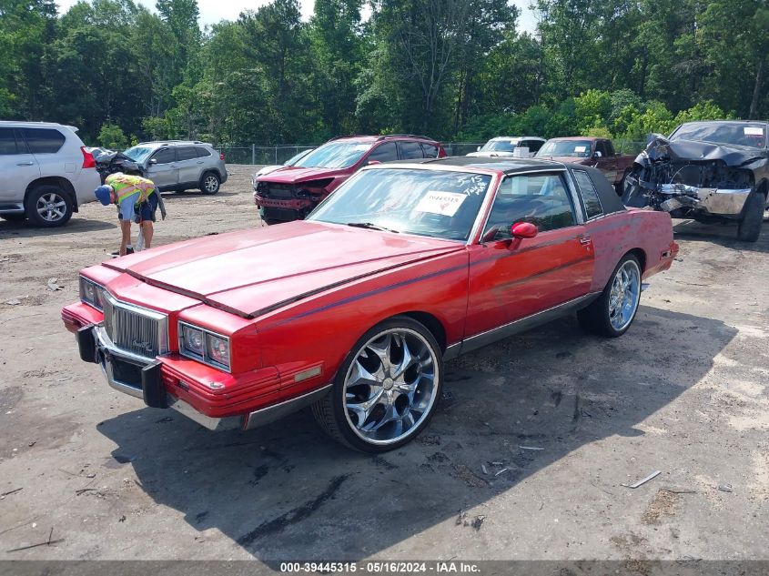 1985 Pontiac Grand Prix VIN: 2G2GJ37A9F2277902 Lot: 39445315