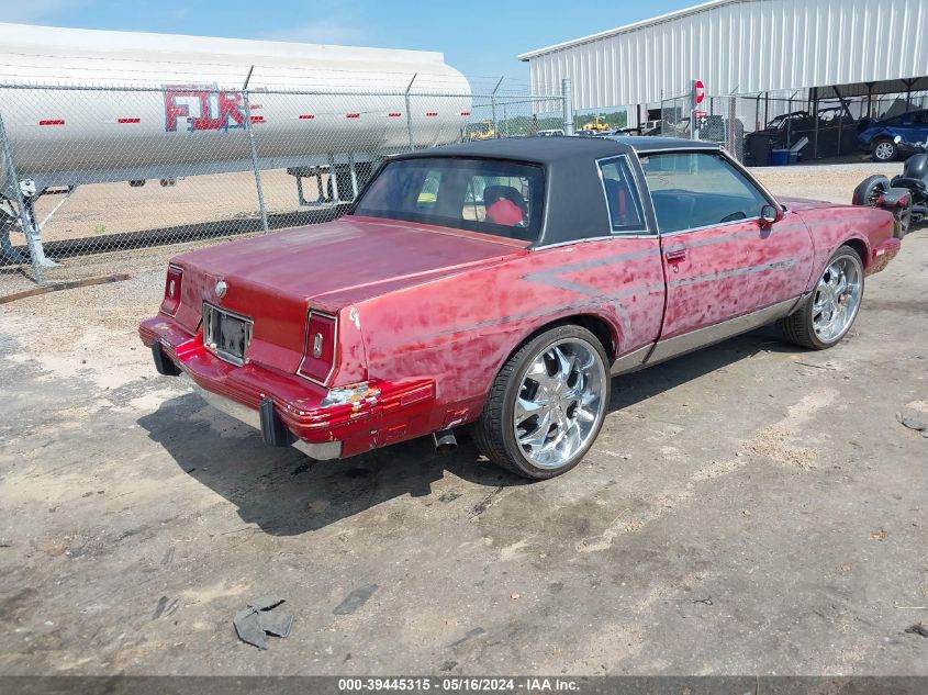 1985 Pontiac Grand Prix VIN: 2G2GJ37A9F2277902 Lot: 39445315