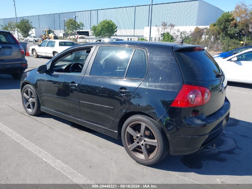 2009 Volkswagen Rabbit S VIN: WVWDB71K19W145742 Lot: 39445321