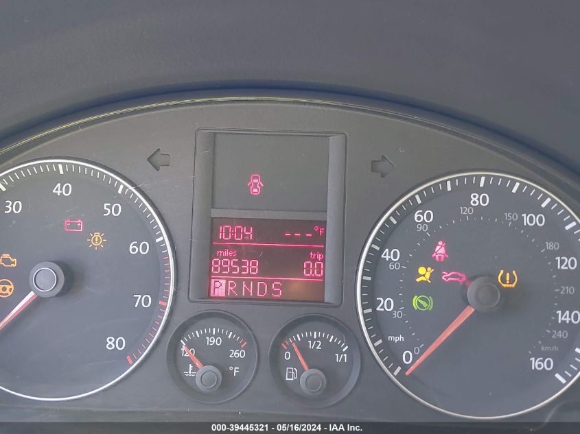 2009 Volkswagen Rabbit S VIN: WVWDB71K19W145742 Lot: 39445321