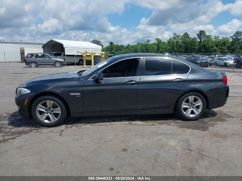 2012 BMW 528I xDrive VIN: WBAXH5C57CDW06563 Lot: 39445323