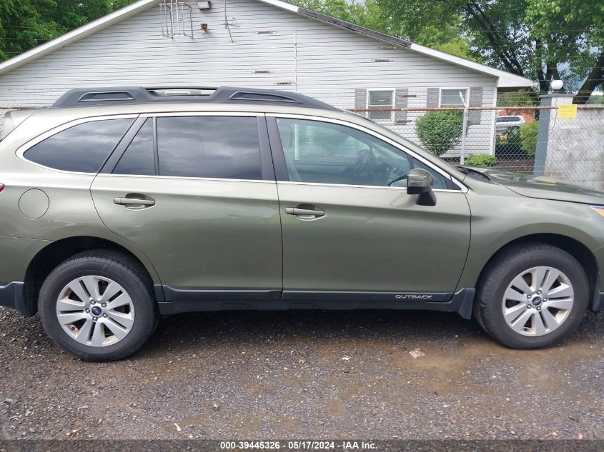 2016 Subaru Outback 2.5I Premium VIN: 4S4BSBFC3G3221466 Lot: 39445326