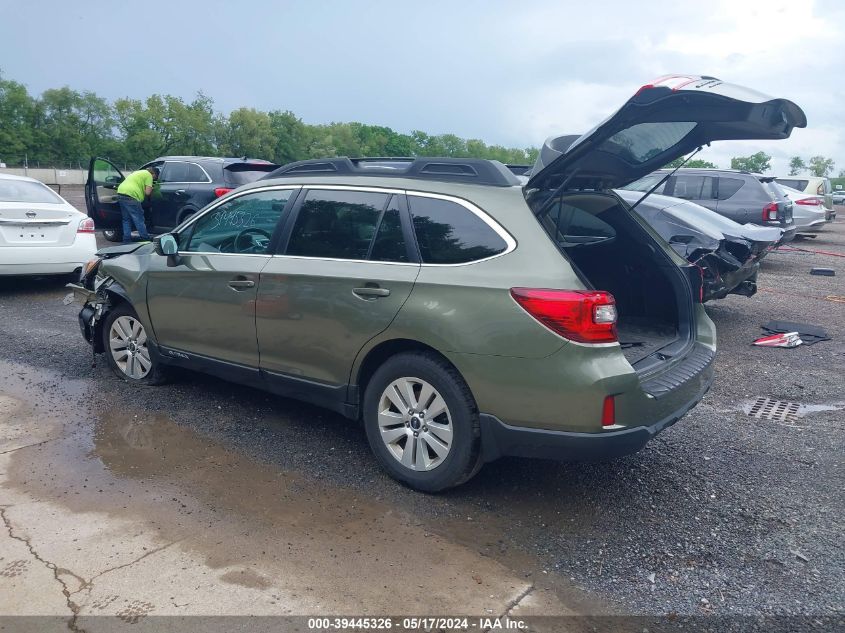 2016 Subaru Outback 2.5I Premium VIN: 4S4BSBFC3G3221466 Lot: 39445326