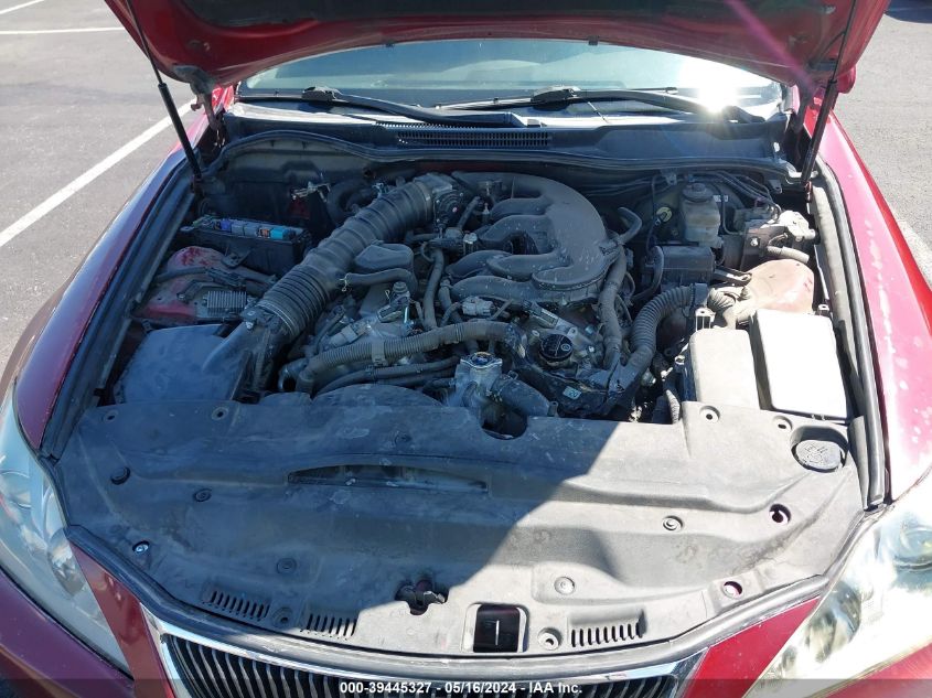 2007 Lexus Is 350 VIN: JTHBE262972009677 Lot: 39445327