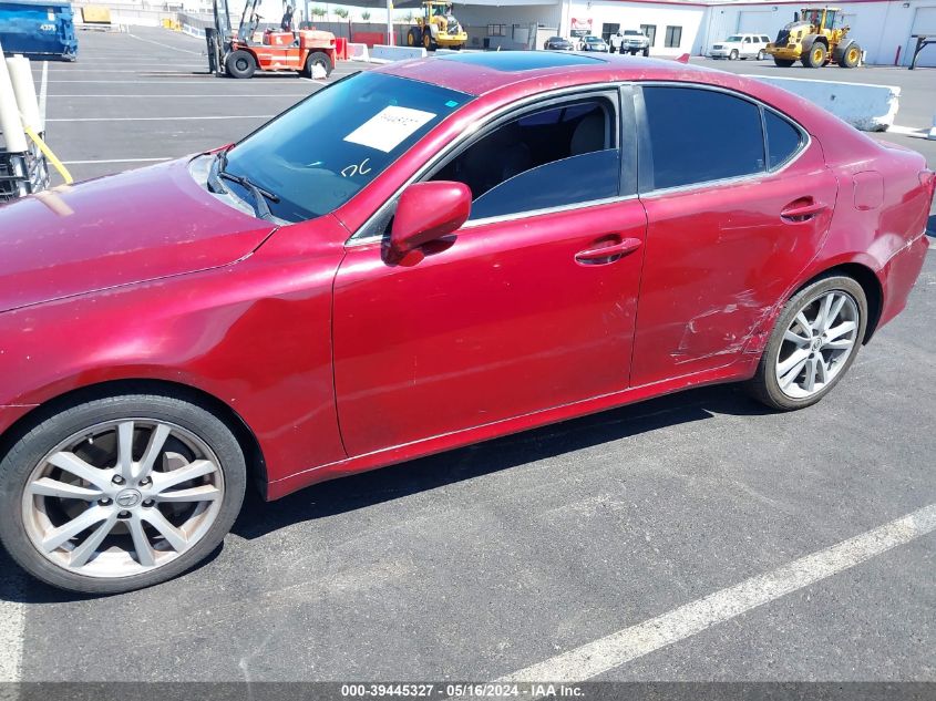 2007 Lexus Is 350 VIN: JTHBE262972009677 Lot: 39445327