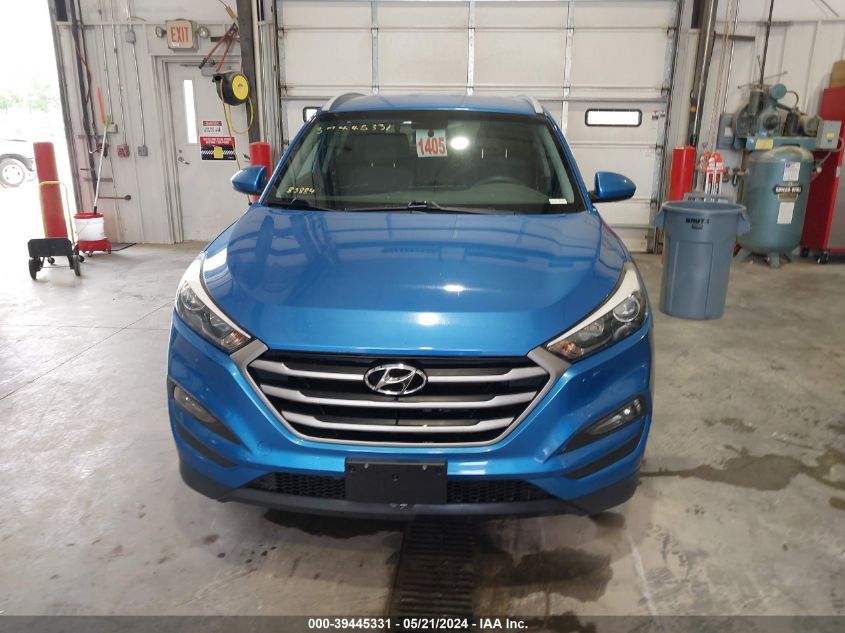 2018 Hyundai Tucson Sel VIN: KM8J3CA47JU728662 Lot: 39445331