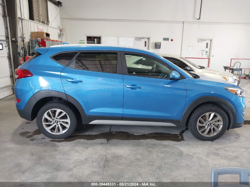 2018 Hyundai Tucson Sel VIN: KM8J3CA47JU728662 Lot: 39445331