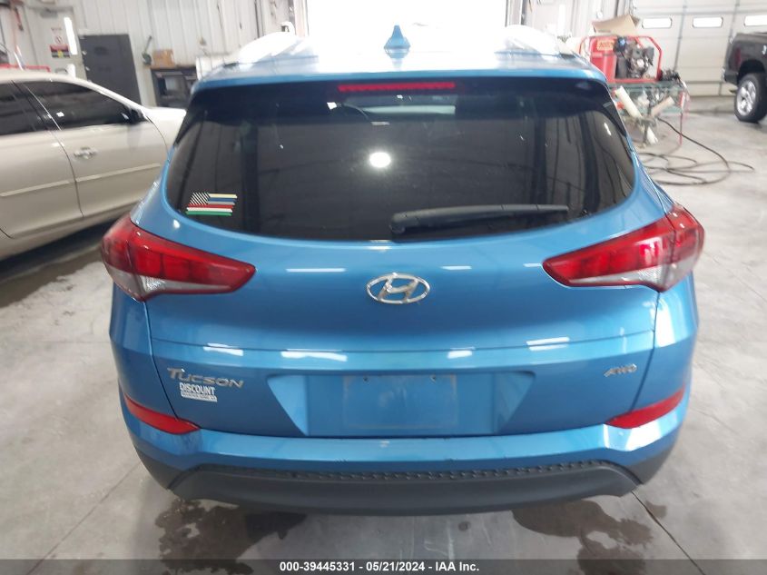 2018 Hyundai Tucson Sel VIN: KM8J3CA47JU728662 Lot: 39445331