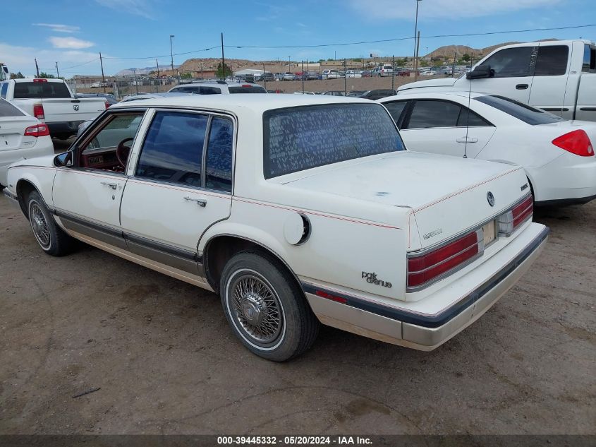 1988 Buick Electra Park Avenue VIN: 1G4CW51CXJ1652374 Lot: 39445332