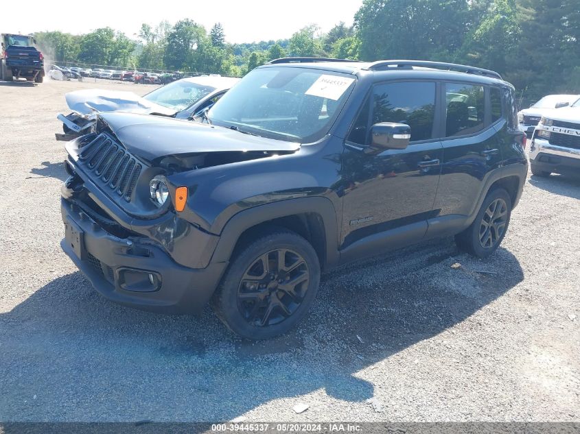 2016 Jeep Renegade Justice VIN: ZACCJBBT0GPD20145 Lot: 39445337