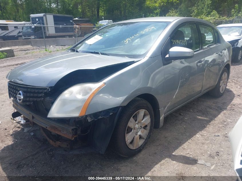 2008 Nissan Sentra 2.0 VIN: 3N1AB61E98L689632 Lot: 39445339