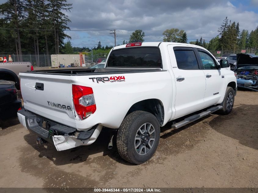 2020 Toyota Tundra Limited VIN: 5TFHY5F10LX916231 Lot: 39445344