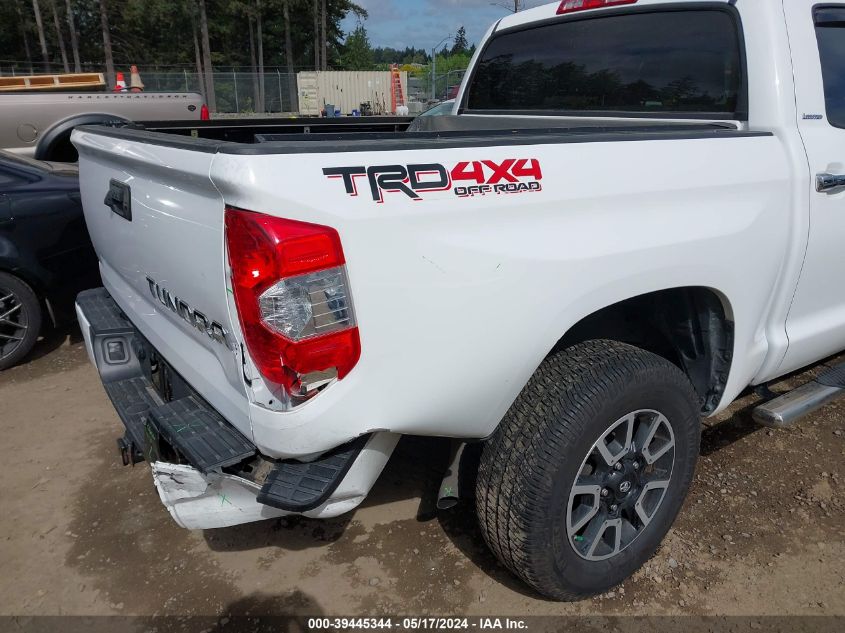 2020 Toyota Tundra Limited VIN: 5TFHY5F10LX916231 Lot: 39445344