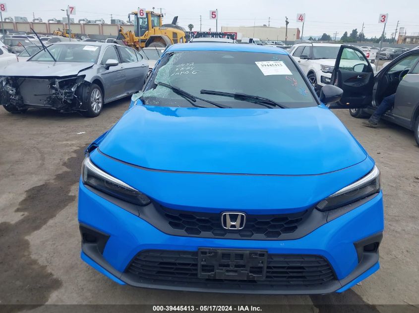 2022 Honda Civic Sport VIN: 19XFL2H8XNE002893 Lot: 39445413