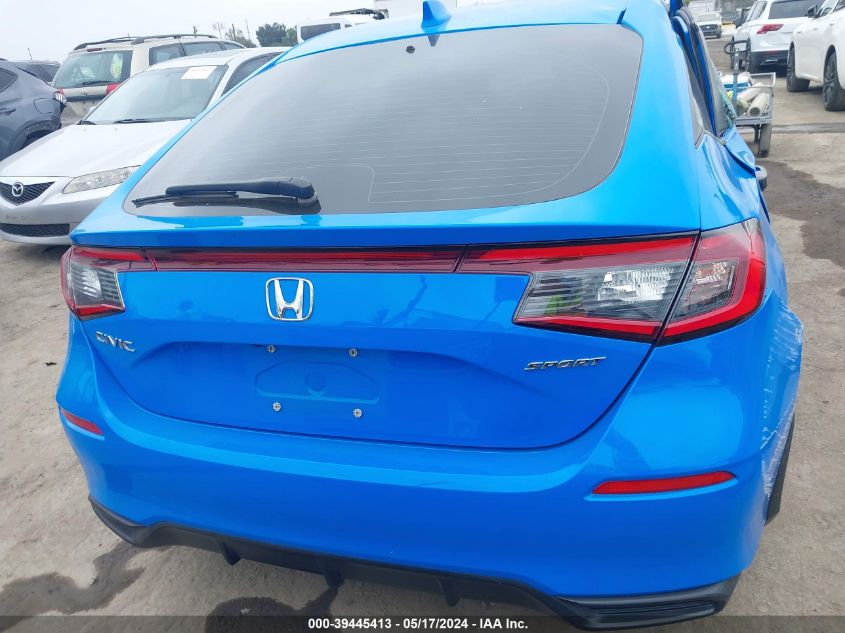 2022 Honda Civic Sport VIN: 19XFL2H8XNE002893 Lot: 39445413