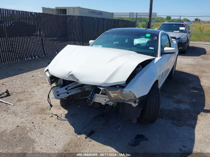 2012 Ford Mustang V6 Premium VIN: 1ZVBP8AMXC5258406 Lot: 39445455