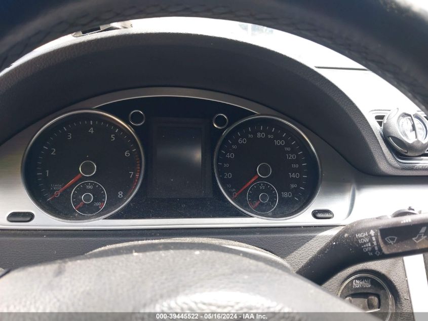 2012 Volkswagen Cc Lux VIN: WVWHN7AN3CE500829 Lot: 39445522