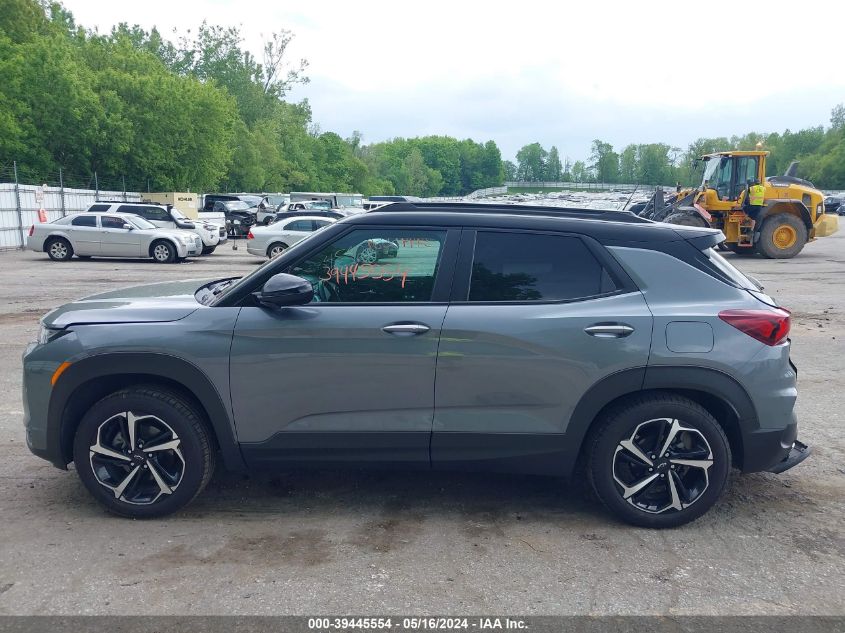 2021 Chevrolet Trailblazer Awd Rs VIN: KL79MUSL3MB145924 Lot: 39445554