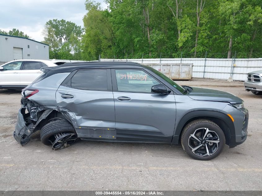 2021 Chevrolet Trailblazer Awd Rs VIN: KL79MUSL3MB145924 Lot: 39445554
