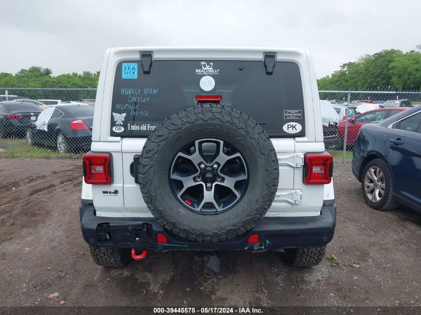 2021 Jeep Wrangler Unlimited Rubicon 4X4 VIN: 1C4HJXFG1MW695802 Lot: 39445575