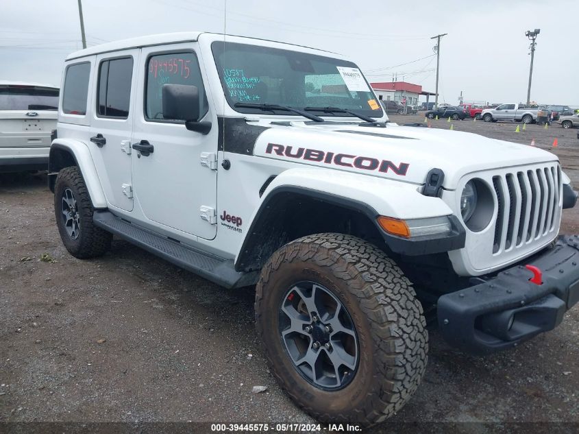 2021 Jeep Wrangler Unlimited Rubicon 4X4 VIN: 1C4HJXFG1MW695802 Lot: 39445575