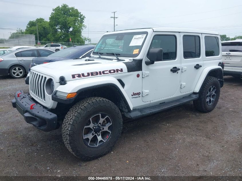 2021 Jeep Wrangler Unlimited Rubicon 4X4 VIN: 1C4HJXFG1MW695802 Lot: 39445575