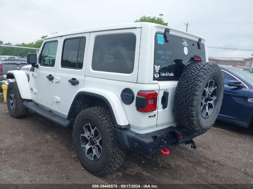 2021 Jeep Wrangler Unlimited Rubicon 4X4 VIN: 1C4HJXFG1MW695802 Lot: 39445575