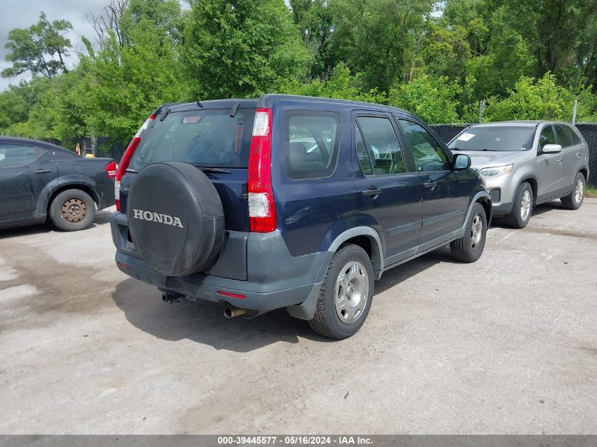 2006 Honda Cr-V Lx VIN: JHLRD78536C043214 Lot: 39445577