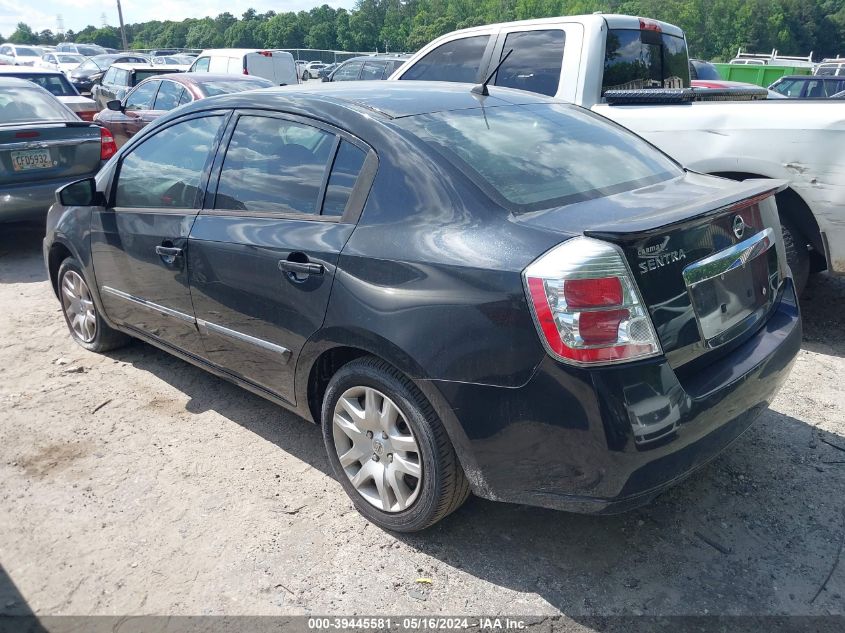 2011 Nissan Sentra 2.0S VIN: 3N1AB6AP9BL656106 Lot: 39445581