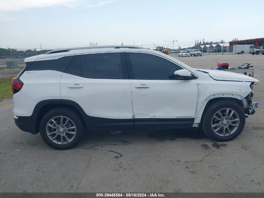 2022 GMC Terrain Fwd Slt VIN: 3GKALPEV4NL166660 Lot: 39445584