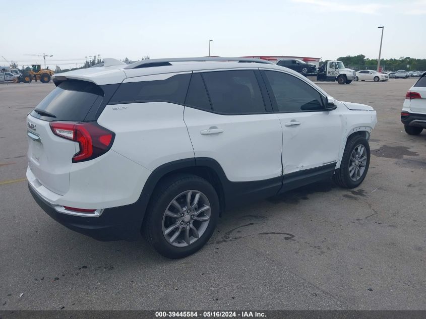 2022 GMC Terrain Fwd Slt VIN: 3GKALPEV4NL166660 Lot: 39445584