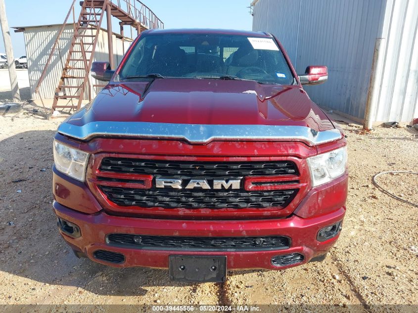 2022 Ram 1500 Lone Star 4X2 5'7 Box VIN: 1C6RREFT5NN114251 Lot: 39445586