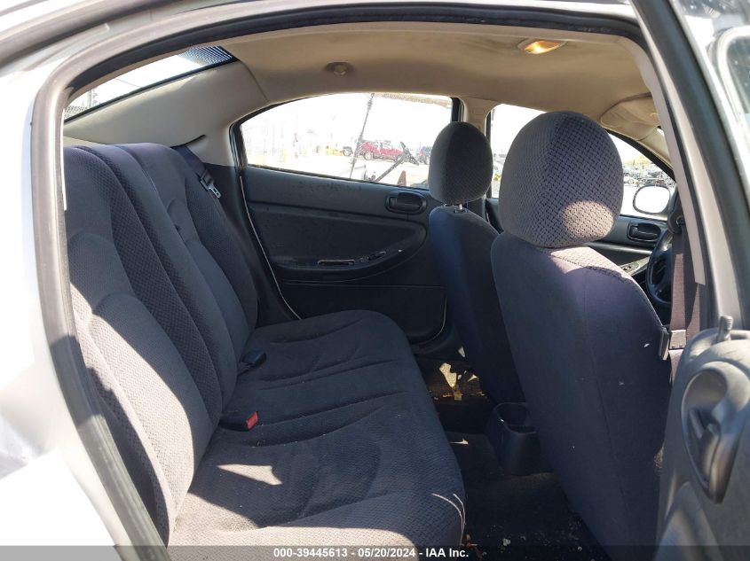 2004 Dodge Stratus Se VIN: 1B3EL36JX4N389724 Lot: 39445613