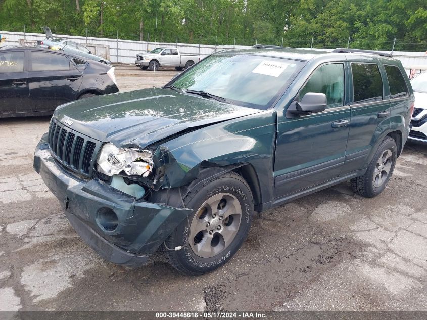 2005 Jeep Grand Cherokee Laredo VIN: 1J4GR48K65C522407 Lot: 39445616