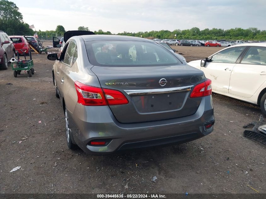 2017 Nissan Sentra S VIN: 3N1AB7AP8HY365484 Lot: 39445635