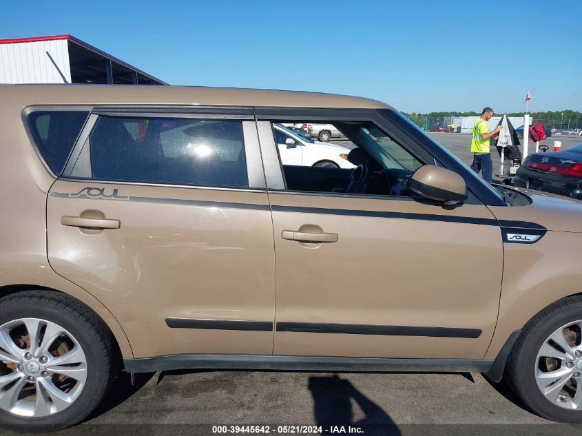 2015 Kia Soul + VIN: KNDJP3A59F7207563 Lot: 39445642