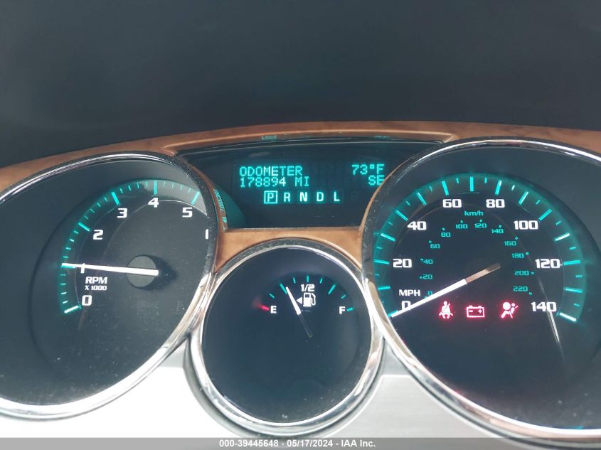 2012 Buick Enclave Leather VIN: 5GAKRCED4CJ126003 Lot: 39445648