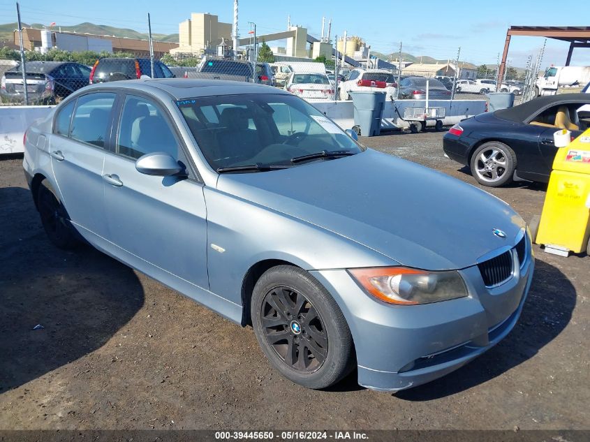 2007 BMW 328I VIN: WBAVC53517FZ76004 Lot: 39445650