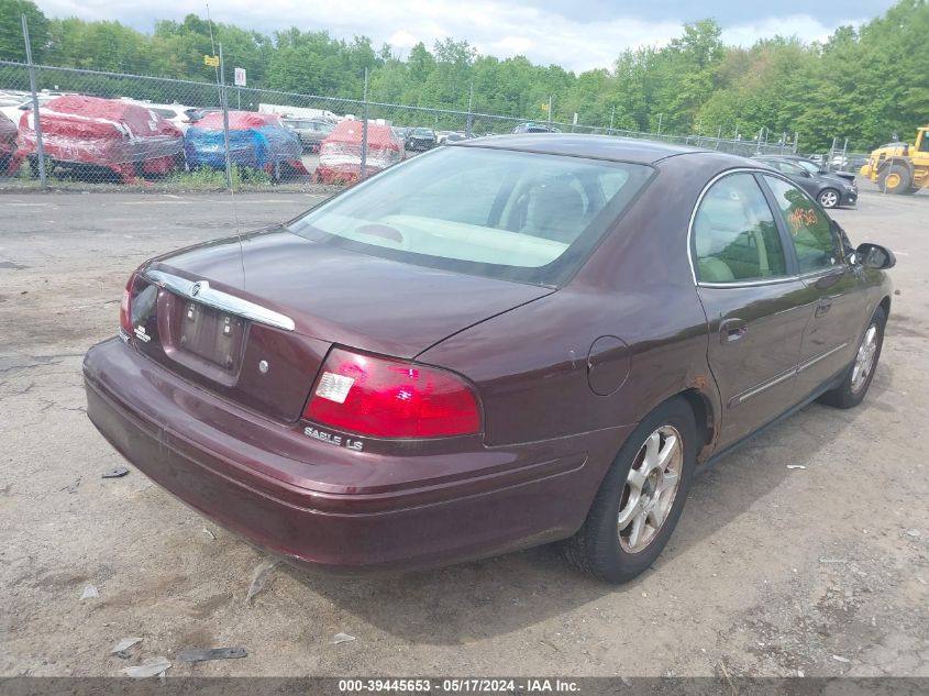 2000 Mercury Sable Ls Premium VIN: 1MEFM55S7YA635162 Lot: 39445653