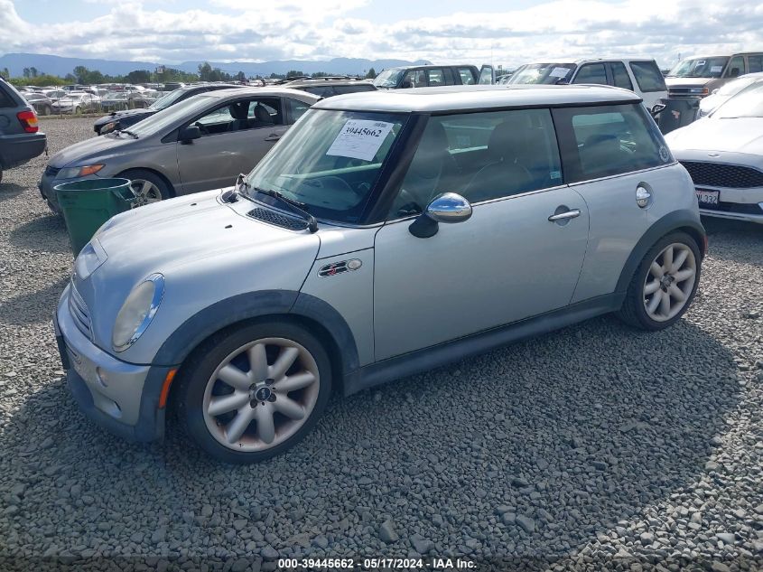 2003 Mini Cooper S VIN: WMWRE33403TD66844 Lot: 39445662