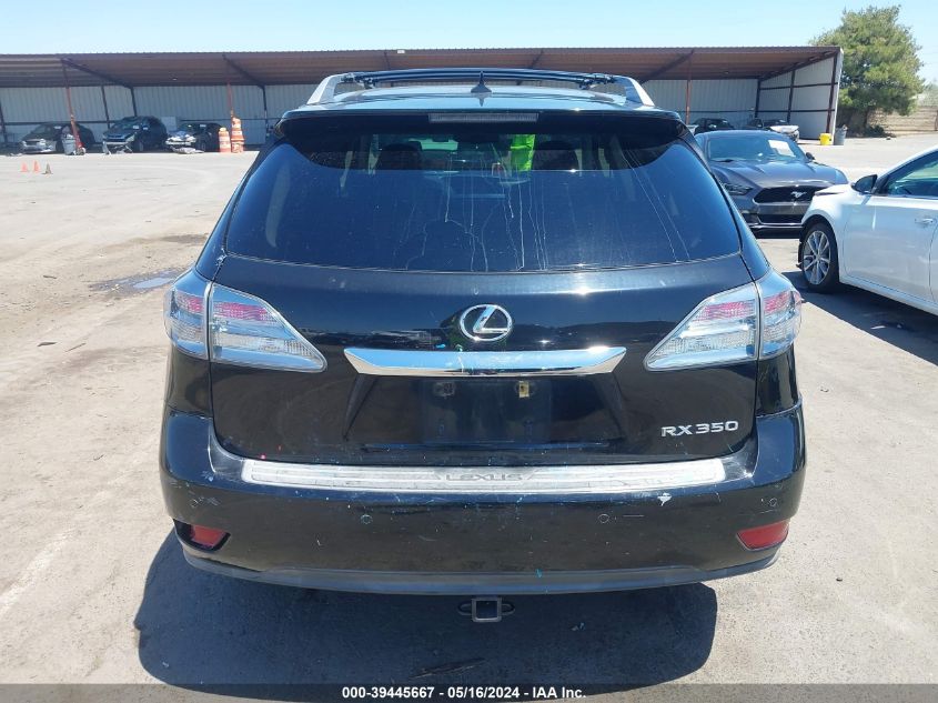 2010 Lexus Rx 350 VIN: 2T2ZK1BA6AC038171 Lot: 39445667