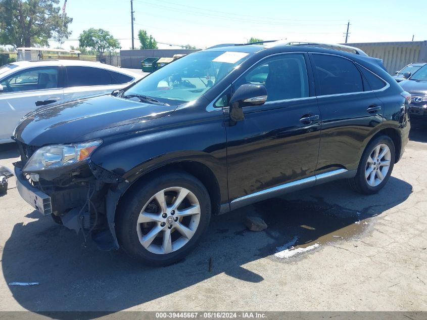 2010 Lexus Rx 350 VIN: 2T2ZK1BA6AC038171 Lot: 39445667