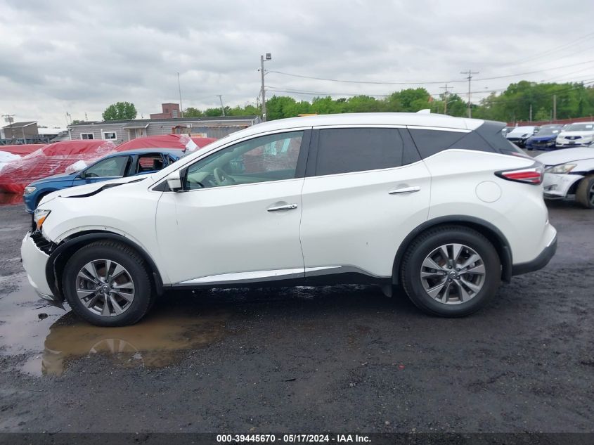 2017 Nissan Murano S/Sl/Sv/Platinum VIN: 5N1AZ2MH5HN115788 Lot: 39445670