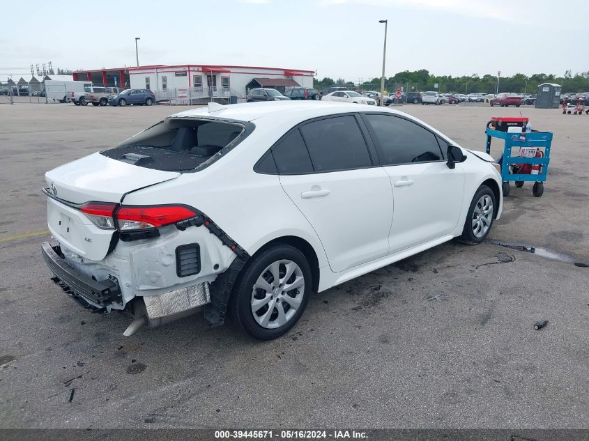 2022 TOYOTA COROLLA LE - 5YFEPMAE4NP297497