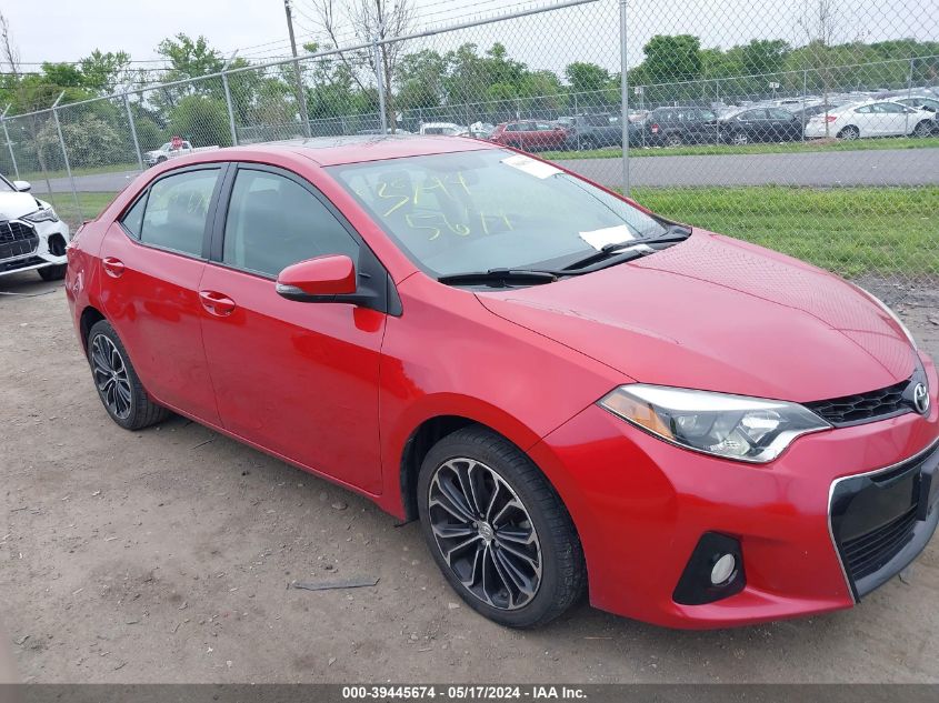 2015 TOYOTA COROLLA L/LE/LE PLS/PRM/S/S PLS - 2T1BURHE0FC408787