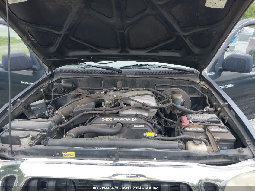 2002 Toyota Tacoma Base V6 VIN: 5TEHN72N72Z885810 Lot: 39445679