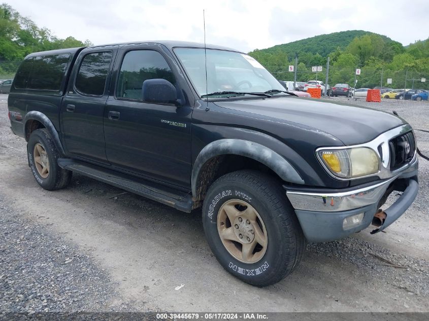 2002 Toyota Tacoma Base V6 VIN: 5TEHN72N72Z885810 Lot: 39445679